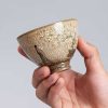 Cangkir Teh Porcelain Ru Kiln Jingdezhen dengan Desain Gadis Hanfu Jingdezhen Ru Kiln Porcelain Teacup with Hanfu Girl Design