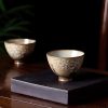 Cangkir Teh Porcelain Ru Kiln Jingdezhen dengan Desain Gadis Hanfu Jingdezhen Ru Kiln Porcelain Teacup with Hanfu Girl Design