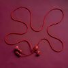 Cadena de Vientre de Loto de Cinnabar Natural Natural Cinnabar Lotus Belly Chain