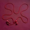 Cadena de Vientre de Loto de Cinnabar Natural Natural Cinnabar Lotus Belly Chain