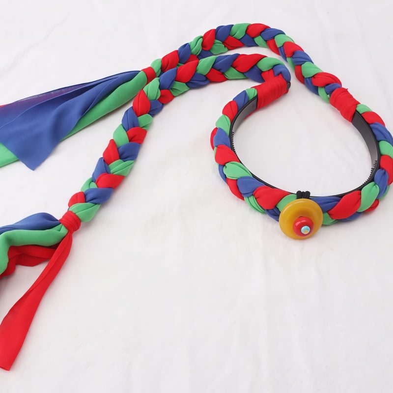 Decoración de Cabello con Borlas Coloridas Tibetanas Tibetan Colorful Tassel Hair Decoration
