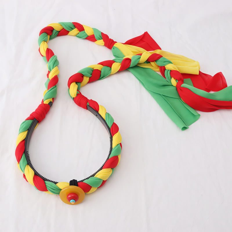 Decoración de Cabello con Borlas Coloridas Tibetanas Tibetan Colorful Tassel Hair Decoration