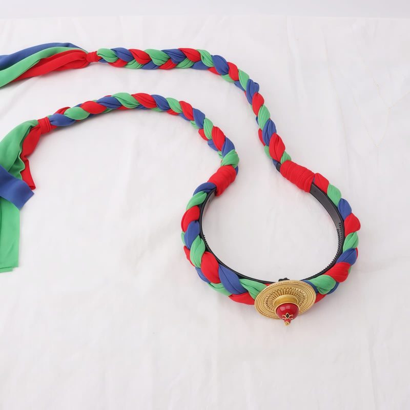 Decoración de Cabello con Borlas Coloridas Tibetanas Tibetan Colorful Tassel Hair Decoration