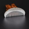 Peine de Dragón y Fénix de Aleación de Zinc Dorado de la Suerte Zinc Alloy Gold Lucky Dragon Phoenix Comb