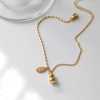Tobillera de la Fortuna con Calabaza de Oro de 18K 18K Gold Lucky Gourd Wealth Anklet