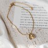 Tobillera de la Fortuna con Calabaza de Oro de 18K 18K Gold Lucky Gourd Wealth Anklet