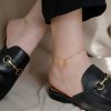 Tobillera de la Fortuna con Calabaza de Oro de 18K 18K Gold Lucky Gourd Wealth Anklet