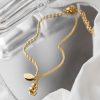 Tobillera de la Fortuna con Calabaza de Oro de 18K 18K Gold Lucky Gourd Wealth Anklet