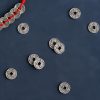 سوار يد من الفضة عيار 925 مزينًا بخمس عملات إمبراطورية للحماية 925 Silver Five Emperor Coins Protection Bracelet