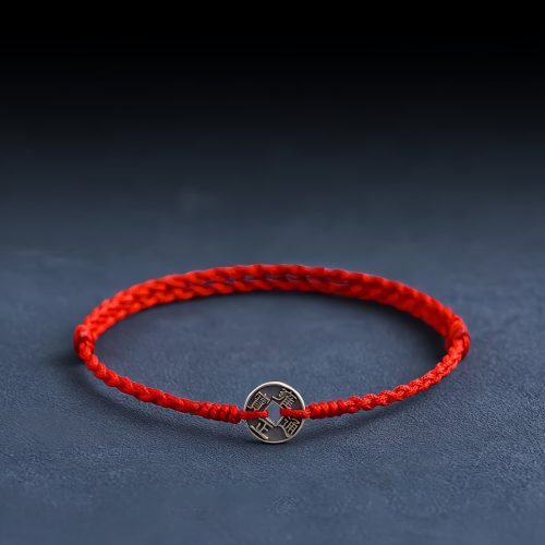 Pulsera de Protección con Cinco Monedas de Emperador en Plata 925 Pulsera de Protección con Cinco Monedas de Emperador en Plata 925