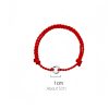 أسورة فضة عيار 925 على شكل عقدة السلام 925 Silver Peace Knot Anklet