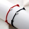 أسورة فضة عيار 925 على شكل عقدة السلام 925 Silver Peace Knot Anklet