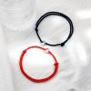 أسورة فضة عيار 925 على شكل عقدة السلام 925 Silver Peace Knot Anklet