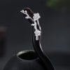 Horquilla de Flor de Ciruelo en Plata 925 925 Silver Plum Blossom Hairpin