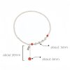 Tobillera de Plata 925 con Ágata Roja para la Paz 925 Silver Red Agate Peace Anklet