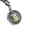 Collar con dije de plata 925 Zakiram, Diosa de la Riqueza Dorje Vajra 925 Silver Zakiram Goddess of Wealth Dorje Vajra Necklace Pendant