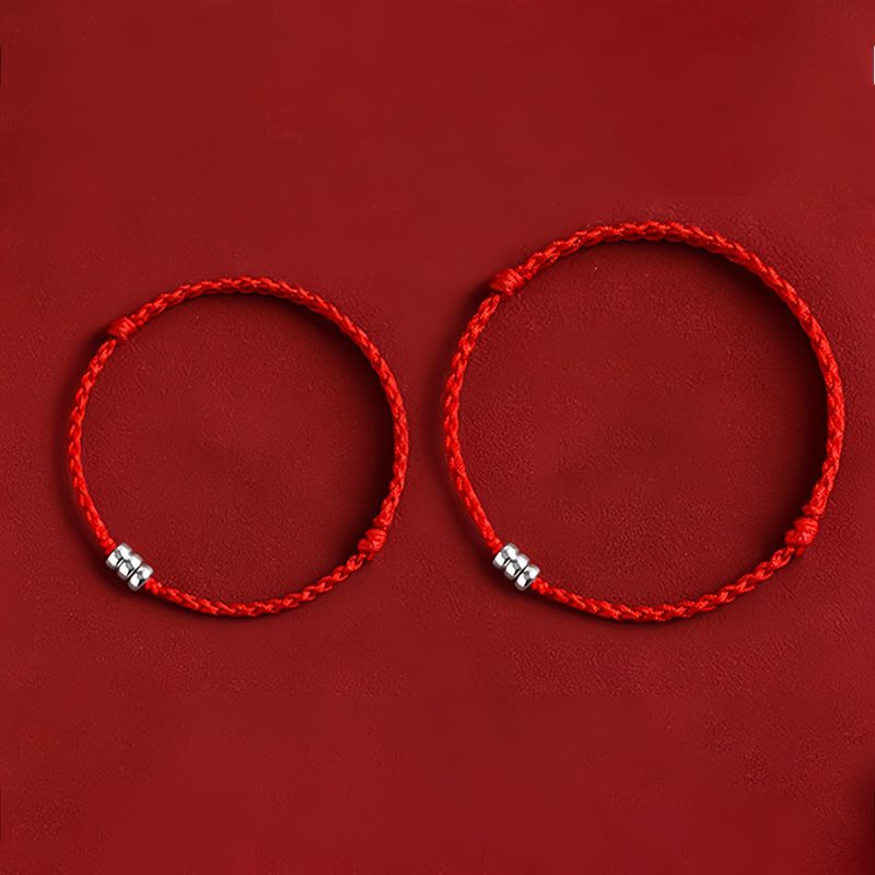 Pulsera Trenzada de Protección y Abundancia en Plata Esterlina 925 925 Sterling Silver Braided Wealth Protection Bracelet