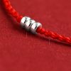 Pulsera Trenzada de Protección y Abundancia en Plata Esterlina 925 925 Sterling Silver Braided Wealth Protection Bracelet