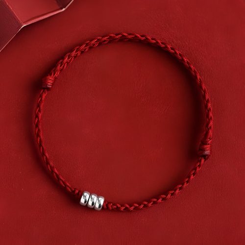 Pulsera Trenzada de Protección y Abundancia en Plata Esterlina 925 Pulsera Trenzada de Protección y Abundancia en Plata Esterlina 925