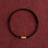 سوار يد مصنوع يدويًا من ذهب عيار 999 للحماية 999 Gold Handmade Protection Bracelet