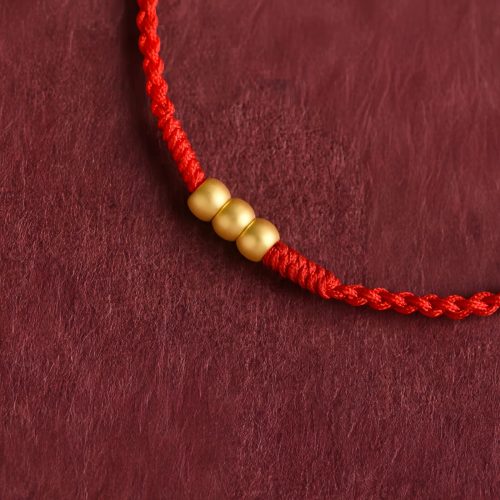 Pulsera de Protección Artesanal de Oro 999 Pulsera de Protección Artesanal de Oro 999