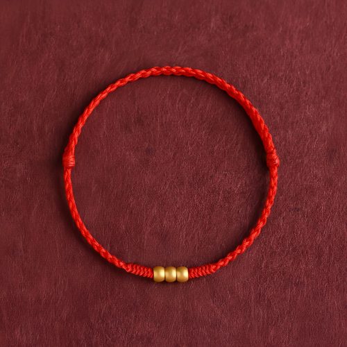 Pulsera de Protección Artesanal de Oro 999 Pulsera de Protección Artesanal de Oro 999