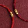سوار يد مصنوع يدويًا من ذهب عيار 999 للحماية 999 Gold Handmade Protection Bracelet