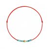 سوار يد من الذهب عيار 999 مع الفيروز للحماية 999 Gold Turquoise Protection Bracelet