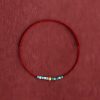 سوار يد من الذهب عيار 999 مع الفيروز للحماية 999 Gold Turquoise Protection Bracelet
