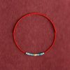 سوار يد من الذهب عيار 999 مع الفيروز للحماية 999 Gold Turquoise Protection Bracelet