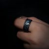 Anillo de Equilibrio Yin Yang en Plata 999 999 Silver Yin Yang Balance Ring