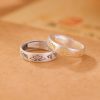 Anillo de Loto 'Om Mani Padme Hum' en Plata de Ley 999 999 Sterling Silver Lotus 'Om Mani Padme Hum' Ring
