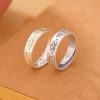 Anillo de Loto 'Om Mani Padme Hum' en Plata de Ley 999 999 Sterling Silver Lotus 'Om Mani Padme Hum' Ring
