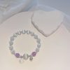 Pulsera de Soporte con Amatista Ojo de Gato y Caracter Fu Cat's Eye Amethyst Fu Character Support Bracelet