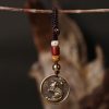 Llavero Decorativo con el Zodiaco Chino - Cobre Copper Keychain Decoration - Chinese Zodiac