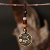 Llavero Decorativo con el Zodiaco Chino - Cobre Copper Keychain Decoration - Chinese Zodiac