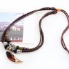 Collar con Diente de Lobo Étnico para la Abundancia Ethnic Wolf Tooth Wealth Necklace