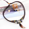 Collar con Diente de Lobo Étnico para la Abundancia Ethnic Wolf Tooth Wealth Necklace