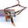 Collar con Diente de Lobo Étnico para la Abundancia Ethnic Wolf Tooth Wealth Necklace
