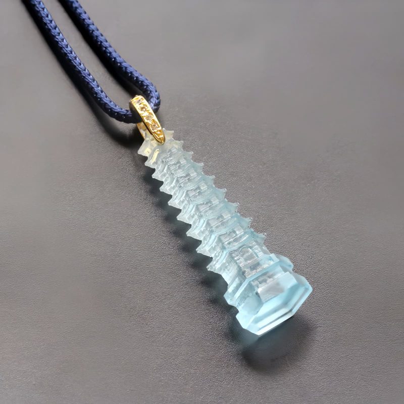 Collar de Sabiduría de la Antigua Pagoda Liuli Liuli Ancient Pagoda Wisdom Necklace