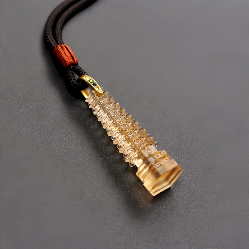 Collar de Sabiduría de la Antigua Pagoda Liuli Liuli Ancient Pagoda Wisdom Necklace