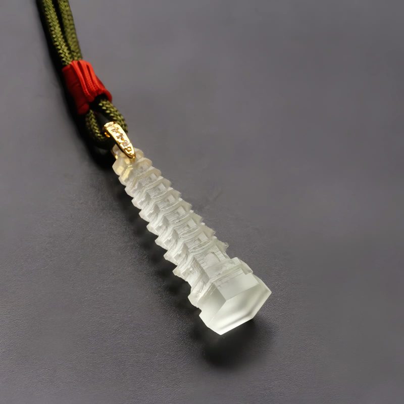 Collar de Sabiduría de la Antigua Pagoda Liuli Liuli Ancient Pagoda Wisdom Necklace