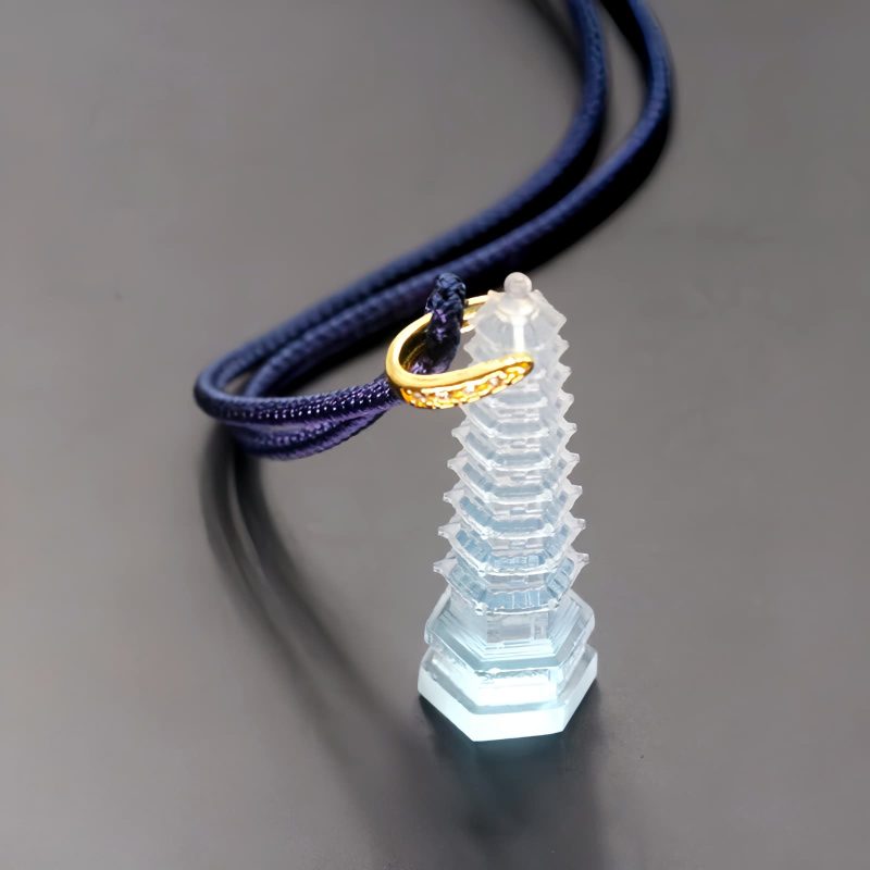 Collar de Sabiduría de la Antigua Pagoda Liuli Liuli Ancient Pagoda Wisdom Necklace