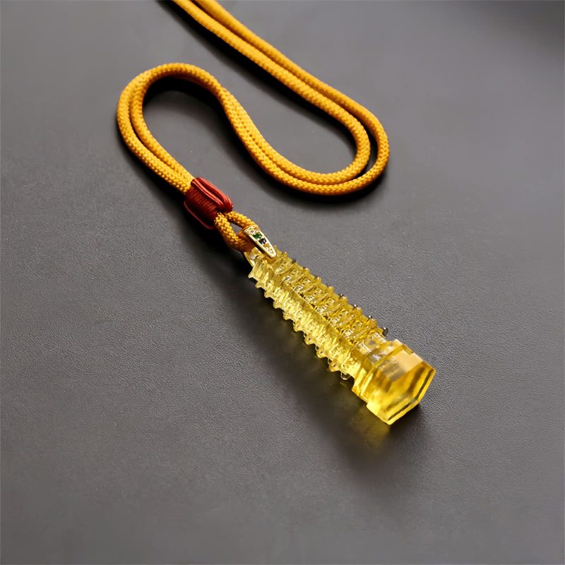 Collar de Sabiduría de la Antigua Pagoda Liuli Liuli Ancient Pagoda Wisdom Necklace