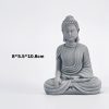Decoración de Buda Sentado en Arenisca Natural Natural Sandstone Sitting Buddha Decoration