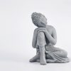 Decoración de Buda Sentado en Arenisca Natural Natural Sandstone Sitting Buddha Decoration