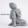 Decoración de Buda Sentado en Arenisca Natural Natural Sandstone Sitting Buddha Decoration