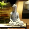 Decoración de Buda Sentado en Arenisca Natural Natural Sandstone Sitting Buddha Decoration