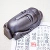 Estatua de Buda Meditando de Resina Fundida con Óxido Rust Cast Resin Meditating Buddha Statue