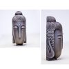 Estatua de Buda Meditando de Resina Fundida con Óxido Rust Cast Resin Meditating Buddha Statue